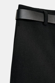 Jupe-culotte avec ceinture