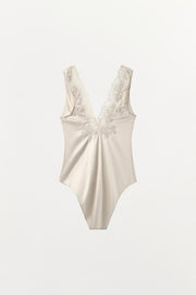 Body satiné en dentelle ZW Collection