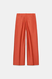 Pantalon droit à pinces
