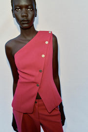 Gilet asymétrique