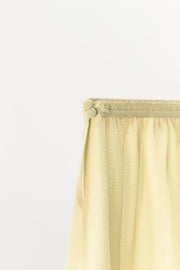 Short en georgette et dentelle