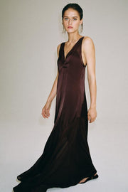 Robe longue satinée ZW Collection