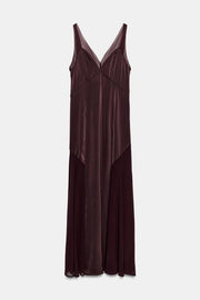 Robe longue satinée ZW Collection