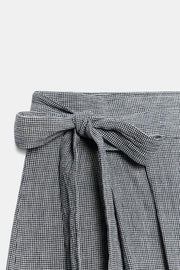 Pantalon paréo pied-en-poule ZW Collection