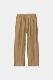 Pantalon en mélange de lin ZW Collection