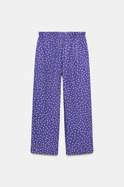 Pantalon imprimé à pois ZW Collection