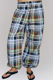 Pantalon bouffant à carreaux ZW Collection