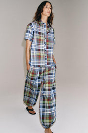 Pantalon bouffant à carreaux ZW Collection