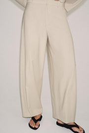 Pantalon coupe ballon en mélange de laine ZW Collection