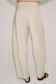Pantalon coupe ballon en mélange de laine ZW Collection