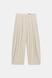 Pantalon coupe ballon en mélange de laine ZW Collection