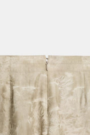 Pantalon à jambe large en jacquard ZW Collection