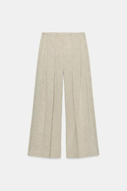 Pantalon droit à surpiqûres ZW Collection