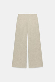 Pantalon droit à surpiqûres ZW Collection