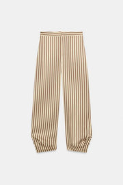 Pantalon coupe ballon à rayures ZW Collection