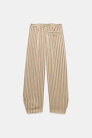 Pantalon coupe ballon à rayures ZW Collection