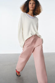 Pantalon 100 % cuir ZW Collection Édition limitée