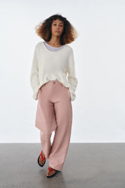 Pantalon 100 % cuir ZW Collection Édition limitée