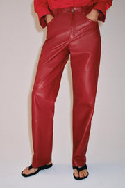 Pantalon 100 % cuir ZW Collection Édition limitée