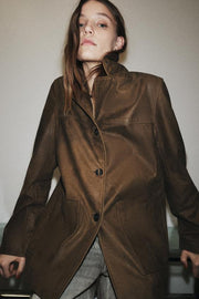 Veste en cuir ZW Collection Édition limitée