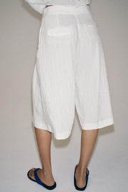 Bermuda long avec ceinture ZW Collection