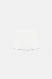 Jupe-culotte asymétrique à application décorative