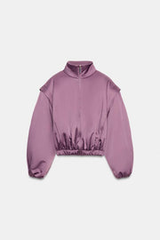 Veste matelassée à épaules marquées