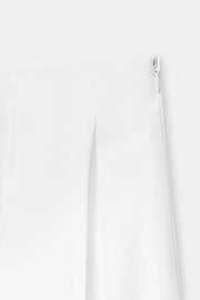 Jupe en popeline asymétrique ZW Collection Édition limitée