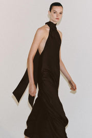 Robe dos-nu satinée ZW Collection