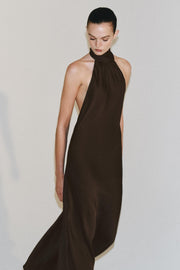 Robe dos-nu satinée ZW Collection