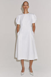 Robe midi en lin ZW Collection