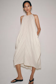 Robe dos-nu en lin ZW Collection