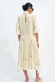 Robe imprimée liens à nouer ZW Collection