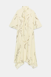 Robe imprimée liens à nouer ZW Collection