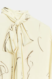 Robe imprimée liens à nouer ZW Collection