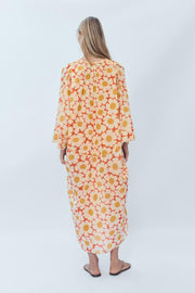 Robe caftan à fleurs Édition limitée
