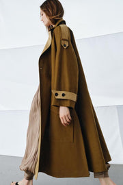 Trench long contrasté ZW Collection
