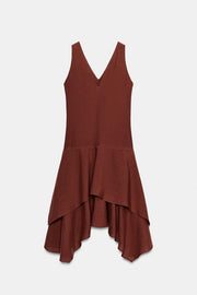 Robe asymétrique à rayures ZW Collection