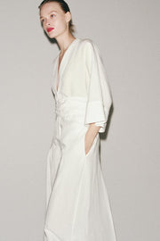 Robe midi avec ceinture ZW Collection