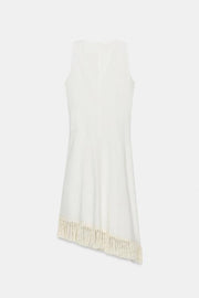 Robe 100 % lin à franges ZW Collection