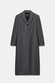 Manteau cintré en laine manteco ZW Collection Édition limitée