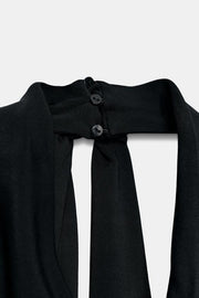 Robe dos-nu à franges ZW Collection