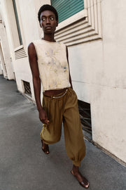 Top en maille à sequins