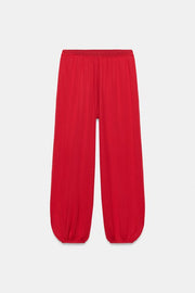 Pantalon bouffant en maille