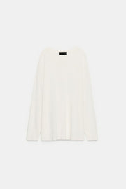 Pull oversize en maille fine