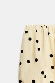 Short ballon à pois
