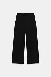 Pantalon large taille basse