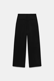 Pantalon large taille basse