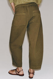 Pantalon coupe barrel ZW Collection