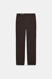 Pantalon court en dentelle